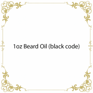 1oz Beard Oil (black code)
