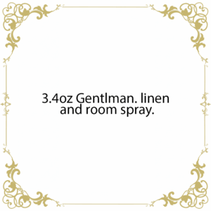 3.4oz Gentlman. linen and room spray.